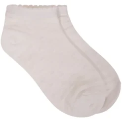 Ankelsokker med mønster 3pk