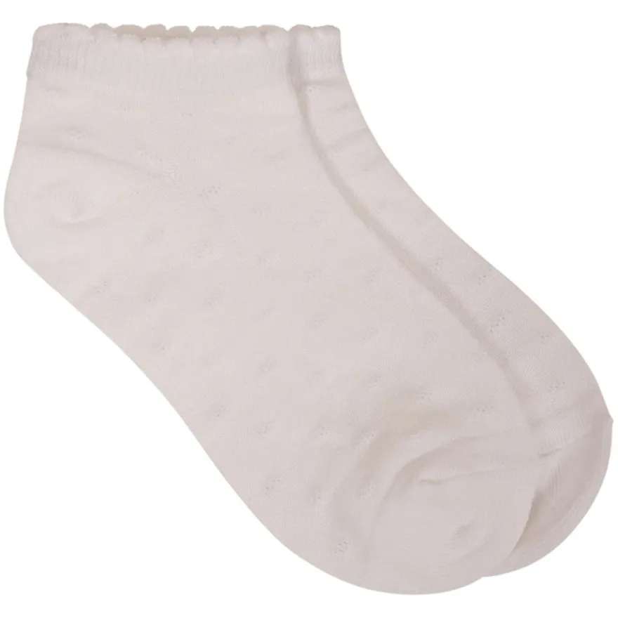Ankelsokker med mønster 3pk