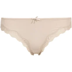 Ann - String med blondekant