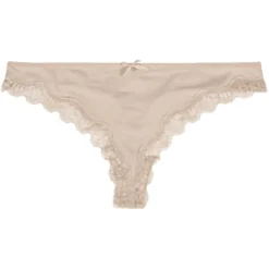Ann - String med blondekant