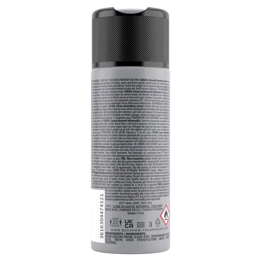 Beckham Classic Homme Deo Spray 150ml