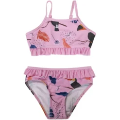 Bikini med volanger