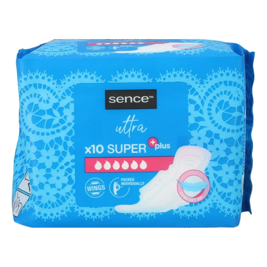 Bind Ultra Super Natt Med Vinger 10Pk