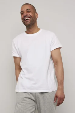 David Casual T-shirt 2 pk rund hals