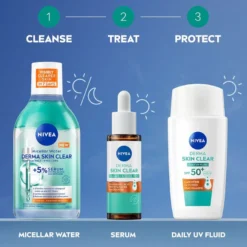 Derma Skin Clear Daily UV Fluid SPF50+, 40ml