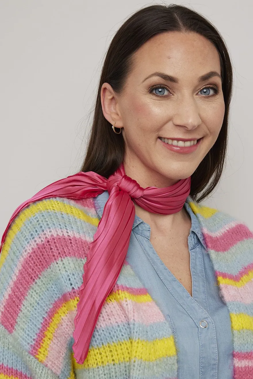 Elida skjerf plisse