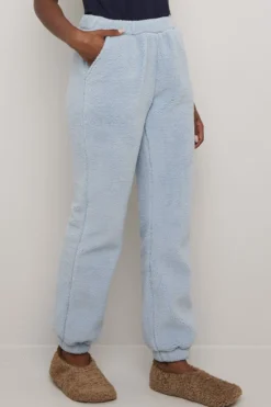 Ensfarget fleece underdel