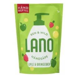 Eple Bringebær Håndsåpe Refill 300 ml