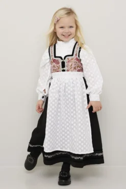 Festdrakt med forkle Emma