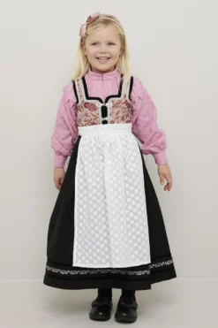 Festdrakt med forkle Emma