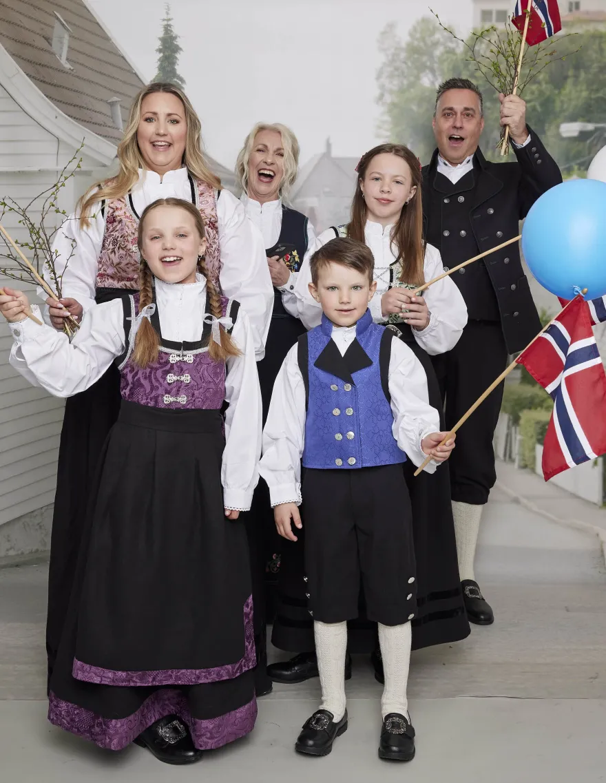 Festdrakt med skjorte Helene