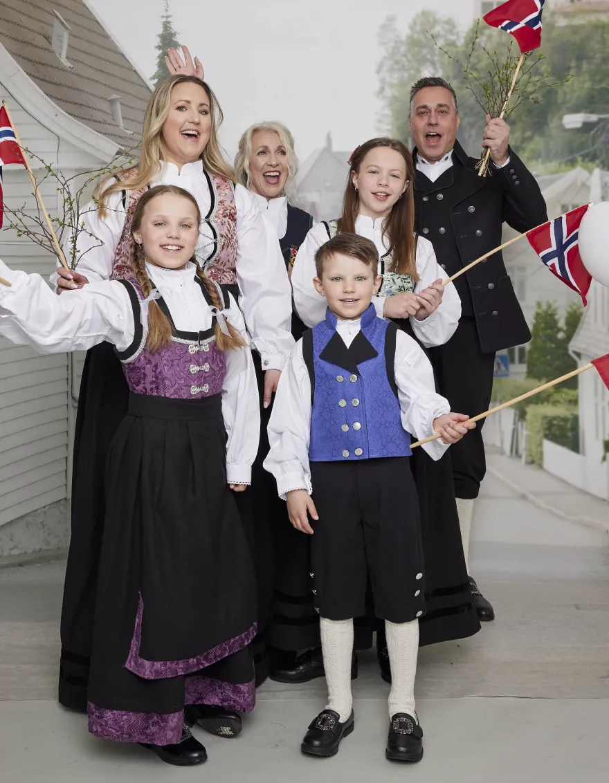 Festdrakt med skjorte Helene