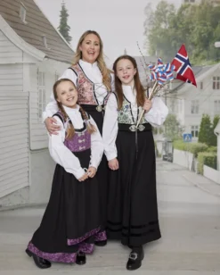 Festdrakt med skjorte Helene