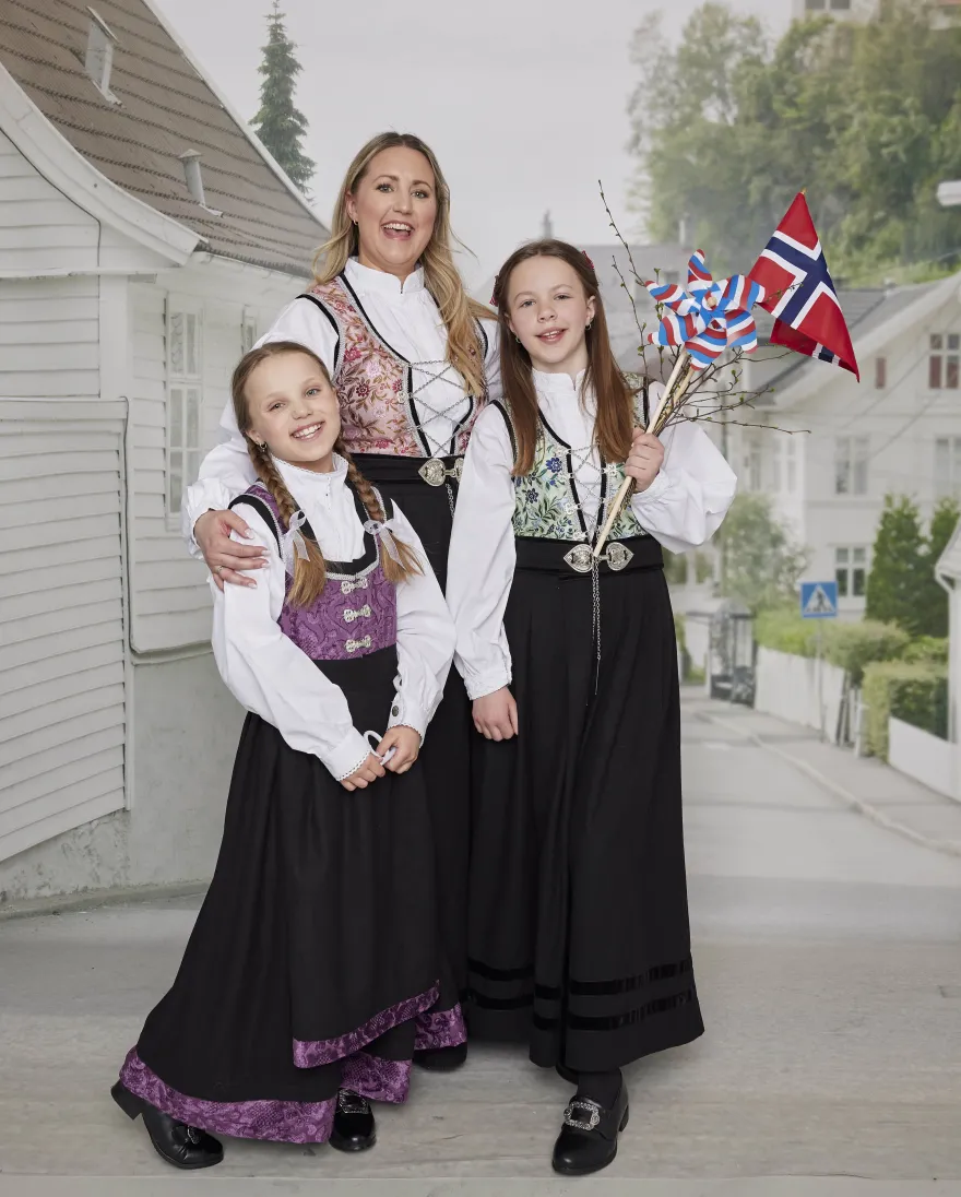 Festdrakt med skjorte Helene
