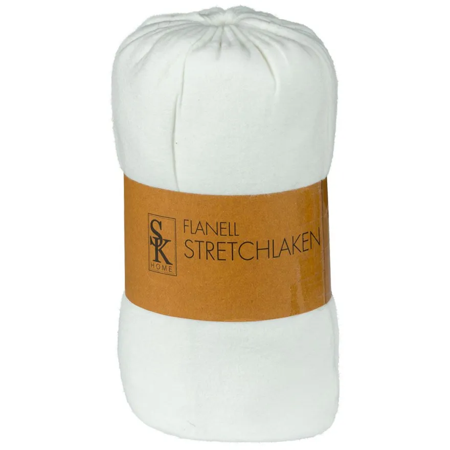 Flanell stretchlaken