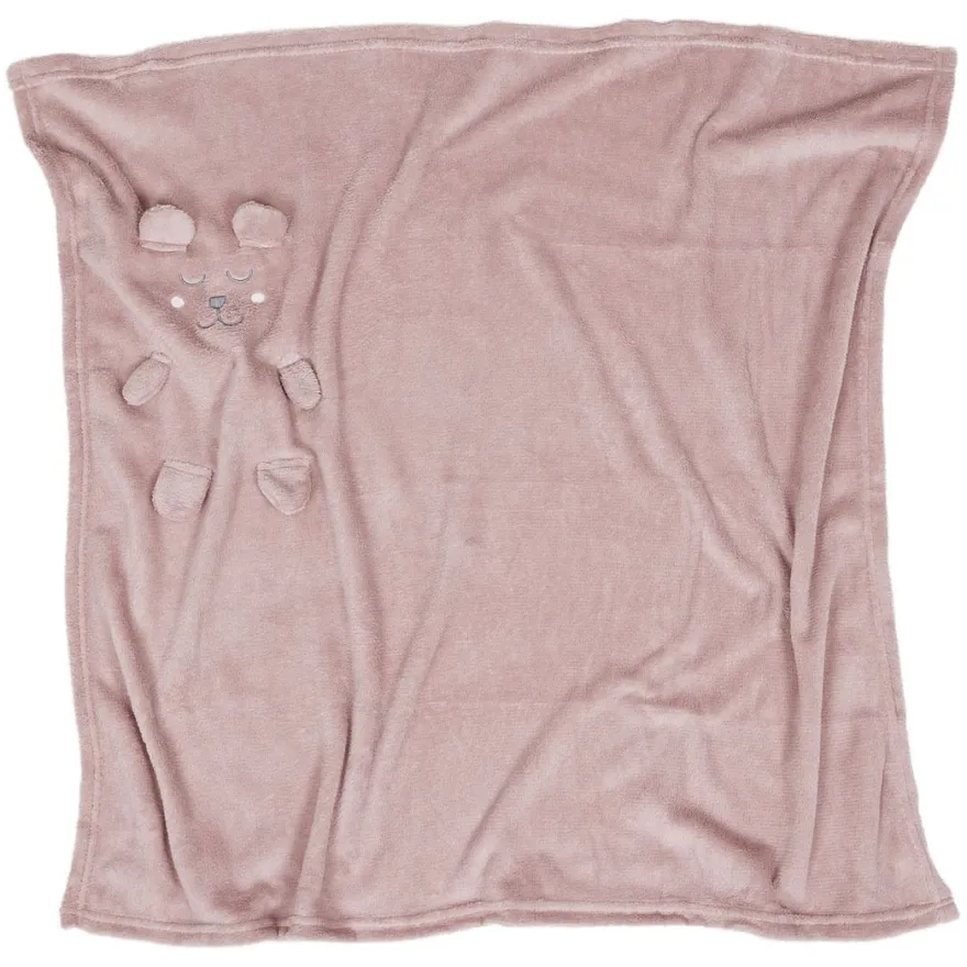 Fleeceteppe Teddy 80x80cm