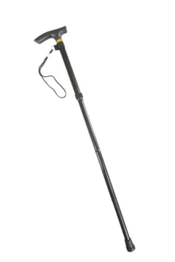 Foldbar spaserstokk med sklisikker tupp