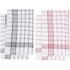 Frotte kjøkkenhåndkle 4pk