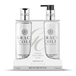 GC White Nectarine & Pear Hand Care Duo Set -2x 300ml