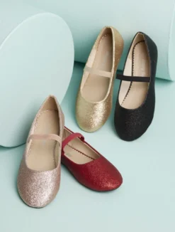 Glitter ballerinasko