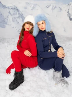Glitter ski boots Aspen