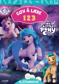 Gøy å lære 123 My Little Pony med klistremerker