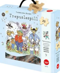 Hakkebakkeskogen trepuslespill