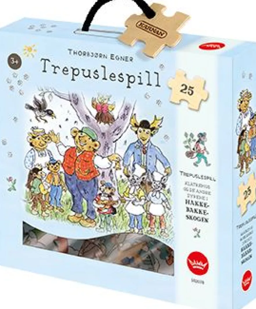 Hakkebakkeskogen trepuslespill