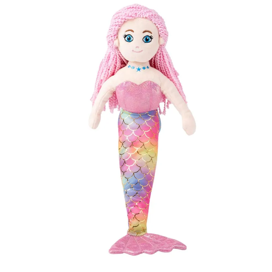 Havfrue rosa 35 cm