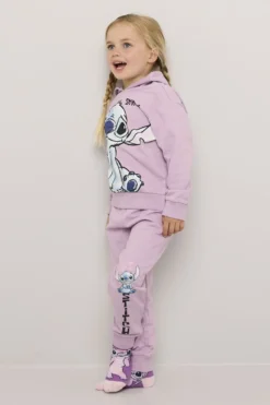Hettegenser med søtt Stitch print