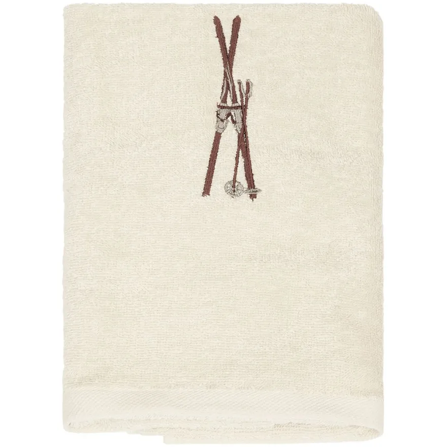 Håndkle med broderi Myrkdalen