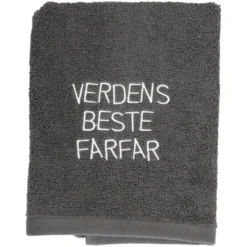 Håndkle med tekst