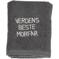Håndkle med tekst