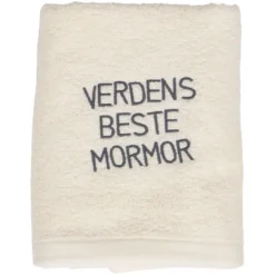 Håndkle med tekst