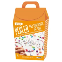 Hobbyeske Gøy å lage perler med bokstaver og tall