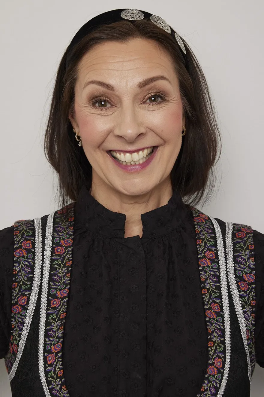 Hårbøyle festdrakt