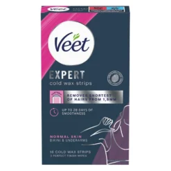 Hårfjerning voksstrips Expert CWS BIKINI&UNDERARM 16STX12