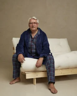 Hugh morgenkåpe i fleece
