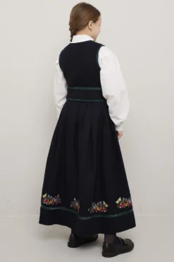 Isabell festdrakt med skjorte - jente