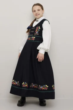 Isabell festdrakt med skjorte - jente