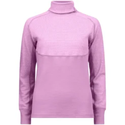 Jacquard polo med glidelås