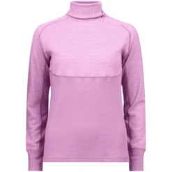 Jacquard polo med glidelås