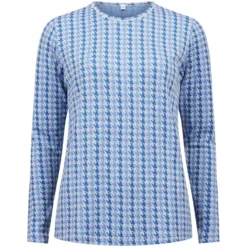 Jacquard rutemønstret topp