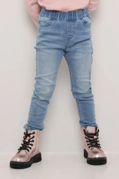 Jeans med elastikk i midjen