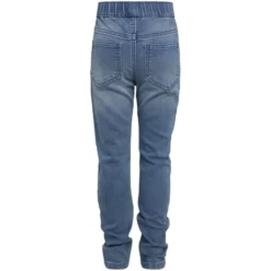 Jeans med elastikk i midjen