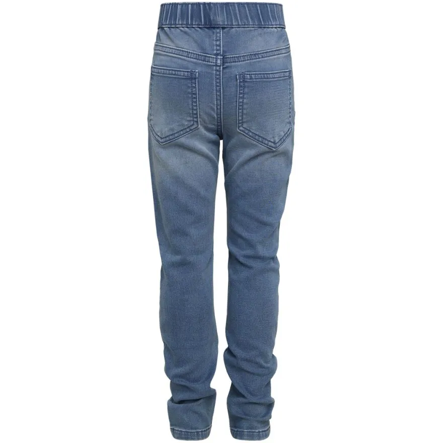Jeans med elastikk i midjen