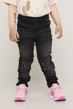 Jeans med katt