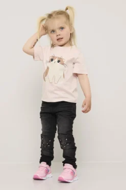 Jeans med katt