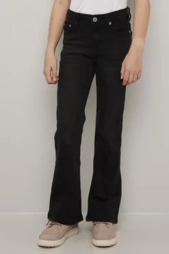 Jeans utsvinget med lavt liv Lina