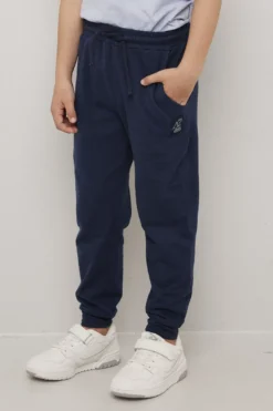 Joggebukse i slub jersey Sondre